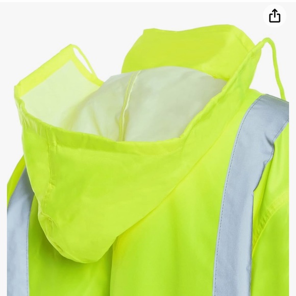 Utility Pro Hi-Visibility Reflective Bomber Jacket with removable Fleece Lining - Picture 4 of 9